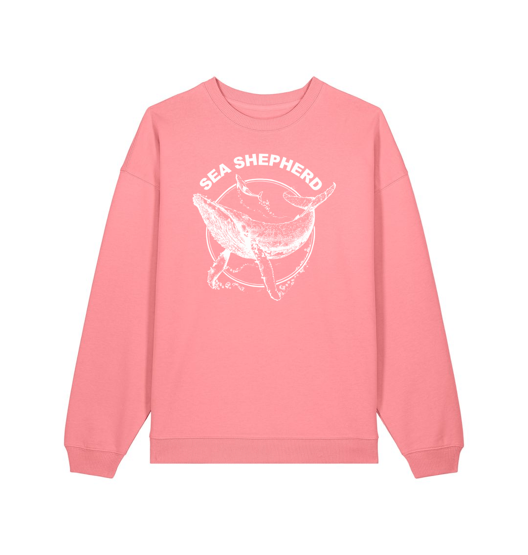 Pink Joy Printed Sweater Front